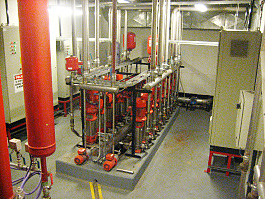 Sistema de presurización del edificio Quantum